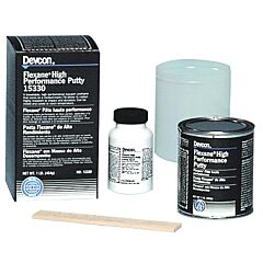 Devcon 15330 Flexane High Performance Putty, 1 Lb, Black