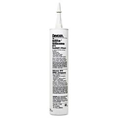 Devcon 17150 Silite® Silicone Rtv, 10.3 Oz, Cartridge, Clear