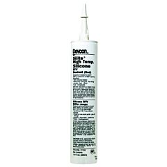 Devcon 17130 Silite® Silicone Rtv, 10.3 Oz, Cartridge, Red
