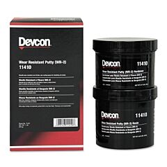 Devcon 11410 Wear Resistant Putty Wr-2, 1 Lb, Kit, Dark Gray