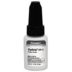 Devcon 70213 Zipgrip® Adhesive, Gpe 15, 1/3 Oz Bottle, Clear