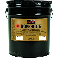 Jet-Lube 10115 Kopr-Kote Oilfield Drill Collar And Tool Joint Compound, 5 Gal