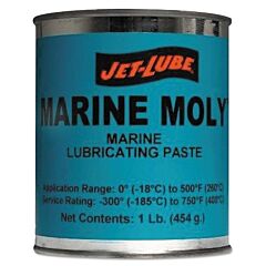 Jet-Lube 65005 Marine Moly Moly Paste, 1 Lb Can
