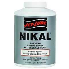 Jet-Lube 13602 Nikal High Temperature Anti-Seize & Gasket Compounds, 1/2 Lb Can
