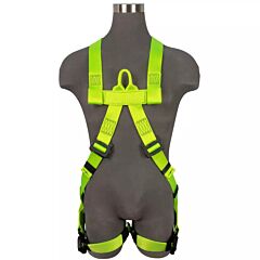 Safewaze Sw77125-Utqc Arc Flash Full Body Harness, De 1D, Soft Sternal Loop, De Mb Torso, De Qc Legs