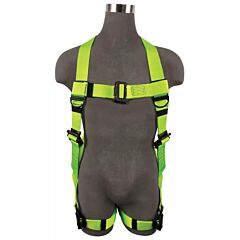 Safewaze Sw77225-Utqc Arc Flash Full Body Harness, De 1D, De Mb Torso, De Mb Chest, De Qc Legs