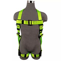 Safewaze Sw77225-Ut2Qcsl Arc Flash Full Body Harness, Soft Loop 1D, De Mb Torso, De Qc Legs