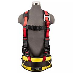 Safewaze Fs77635-Od Oil & Gas Full Body Harness, 1D, Derrick Belt, Qc Chest, Fd, Tb Legs