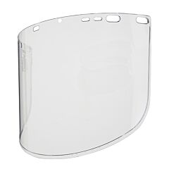 Jackson Safety 29057 Polycarbonate Faceshield, F20, Clear, Style R, 9 In L X 15.5 In H