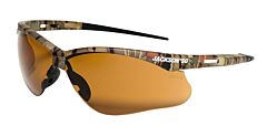 Jackson Safety 50014 Sg Series Safety Glasses, Bronze Lens, Camo Frame, Hardcoat Anti-Scratch