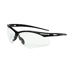 Jackson Safety 50004 Sg Series Safety Glasses, Indoor/Outdoor Lens, Black Frame, Hardcoat Anti-Scratch
