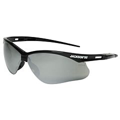 Jackson Safety 50006 Sg Series Safety Glasses, Smoke Mirror Lens, Black Frame, Hardcoat Anti-Scratch
