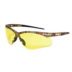 Jackson Safety 50013 Sg Series Safety Glasses, Amber Lens, Camo Frame, Sta-Clear Anti-Fog