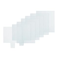 Jackson Safety 22606 Lens Kit, Nexgen, 5 In X 2 In, Polycarbonate
