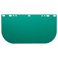 Jackson Safety 29100 F20 Polycarbonate Faceshield, 8145Lb, Uncoated, Dark Green, Unbound, 15.5 In L X 8 In H