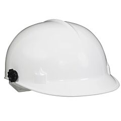 Jackson Safety 20186 Bc 100 Bump Cap, 4-Point Pinlock, Front Brim, White, Includes Face Shield Attachment
