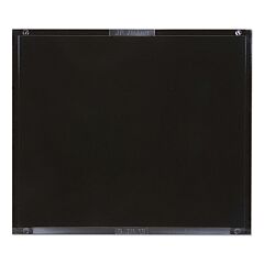 Jackson Safety 14562 Passive Filter Series, Shade 9, Impact Resistant, 4-1/2 In X 5-1/4 In, Polycabonate, Black