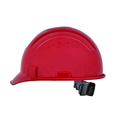 Jackson Safety 20204 Advantage Series Cap Style Hard Hat, 4 Pt Rapid Dial, Non-Vented, Red