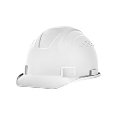 Jackson Safety 20200 Advantage Series Cap Style Hard Hat, 4 Pt Rapid Dial, Non-Vented, White