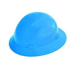 Jackson Safety 20802 Advantage Series Full Brim Hard Hat, 4 Pt Rapid Dial, Non-Vented, Blue