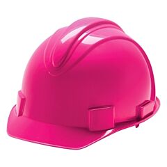 Jackson Safety 20403 Charger Hard Hat, 4 Point Ratchet, Cap, Neon Pink