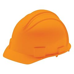 Jackson Safety 20395 Charger Hard Hats, 4 Point Ratchet, Cap, Orange