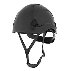 Jackson Safety 20907 Ch-300 Climbing Style Non-Vented Hard Hat, 6 Pt Rapid Dial, Black