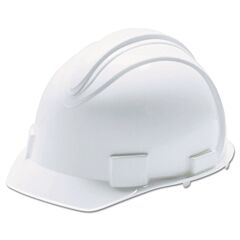 Jackson Safety 20392 Charger Hard Hat, 4-Point Ratchet,Cap Style Hard Hat,White