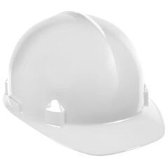 Jackson Safety 14834 Sc-6 Hard Hat, 4-Point Ratchet, Front Brim, White