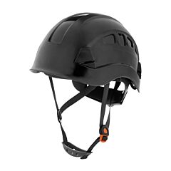 Jackson Safety 20927 Ch-400V Climbing Style Vented Hard Hat, 6 Pt Rapid Dial, Black