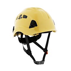 Jackson Safety 20921 Ch-400V Climbing Style Vented Hard Hat, 6 Pt Rapid Dial, Yellow