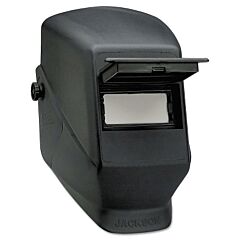 Jackson Safety 14972 Wh10 Hsl 2 Passive Welding Helmet, Sh10, Black, Fixed Front, 2 In X 4-1/4 In, 360 Cap Adapter