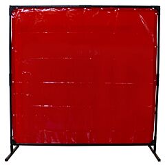 Jackson Safety 37292 Welding Curtain And Frame Combo Kit Orange 6'X6'