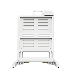 Plasticade 107-W Safetycade Type I Barricade, White, No Sheeting