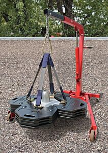3M Dbi-Sala 2104190 Web Sling Lifting Kit For 2100185 Roof Top Counterweight Anchor System With Attachment Hardware