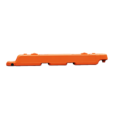 Plasticade Ab96-O Lopro Airport Barricade, Orange, No Sheeting