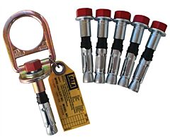 3M Dbi-Sala 2104561 Concrete D-Ring Anchor With Bolt (Six Pack)