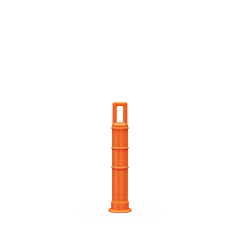 Plasticade 7328-Ld-O Watchtower Delineator, Orange, No Sheeting