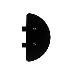 Plasticade Sbec-2H End Cap For 2" H Speed Bumps, 6 Foot, 2" High