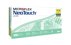 Ansell 25-101 Neotouch Powder Free, Disposable Gloves