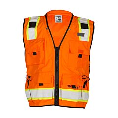 Kishigo S5001 Professional Surveyors Vest, Class 2, Orange