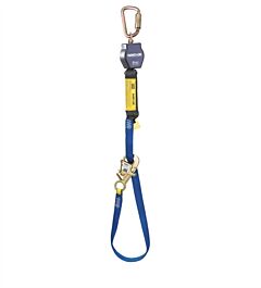 3M Dbi-Sala 3101367 9 Ft. (2.7M) Tie-Back Type With 3/4" (19Mm) Dyneema Fiber And Polyester Web And Tie-Back Hook, Swiveling Anchor Loop With Steel Carabiner