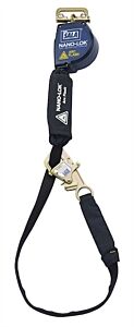 3M Dbi-Sala 3101562 11 Ft. (3.3M) Of 3/4" (19Mm) Kevlar Fiber Webbing And Tie-Back Steel Hook, Quick Connector For Harness Mounting