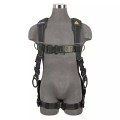 Safewaze 022-1040 Arc Flash Full Body Harness: De 3D, De Qc Chest, De Fd, De Qc Legs (Xl)