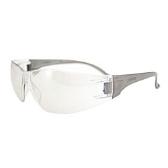 Radnor 64051209 Classic Series Safety Glasses With Gray Frame And Clear Polycarbonate Anti-Scratch Indoor/Outdoor Lens