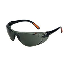 Radnor 64051274 Action Series Safety Glasses With Clear Frame And Gray Lens