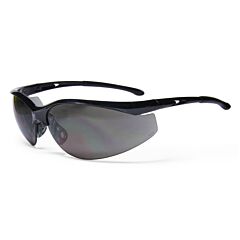 Radnor 64051307 Select Series Safety Glasses With Black Frame And Gray Anti-Scratch Lens
