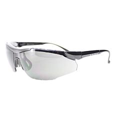 Radnor 64051603 Elite Plus Series Safety Glasses With Black Frame And Clear Indoor/Outdoor Lens