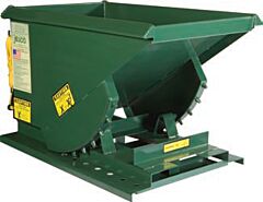 Jesco 211701 Heavy Duty Formed Base Self Dumping Hopper, .25 Cubic Yard / 2000 Lb. Capacity