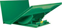 Jesco 211800 Open-Sided Extra Heavy Duty Formed Base Self Dumping Hopper, 6000 Lb. Capacity
